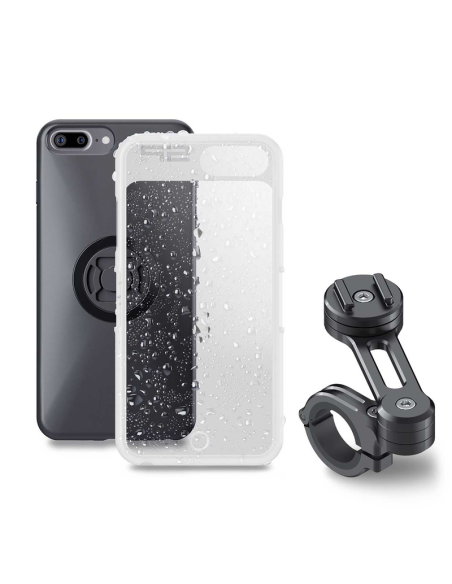 Pack complet support de téléphone SP-CONNECT moto - fixation sur guidon iPhone 8+ - 7+ - 6S+ - 6+