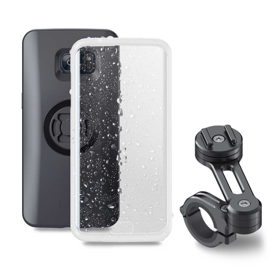 Pack complet support de téléphone SP-CONNECT moto - fixation sur guidon Samsung S7 Edge