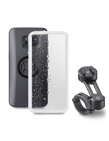 Pack complet support de téléphone SP-CONNECT moto - fixation sur guidon Samsung S7 Edge