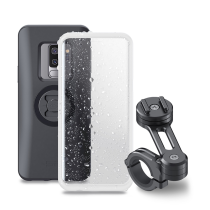 Pack complet support de téléphone SP-CONNECT moto - fixation sur guidon Samsung S9+