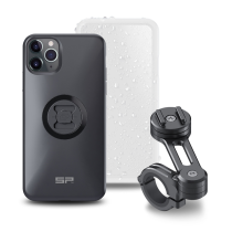 Pack complet support de téléphone SP-CONNECT moto - fixation sur guidon iPhone 11 Pro Max