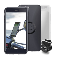 Pack complet support de téléphone SP-CONNECT moto-scooter - fixation sur rétroviseur iPhone 8+ - 7+ - 6S+ - 6+