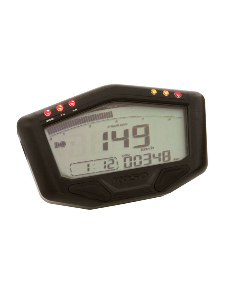Compteur Digital Mutlifonctions KOSO DB02 Universel Auto-Alimenté
