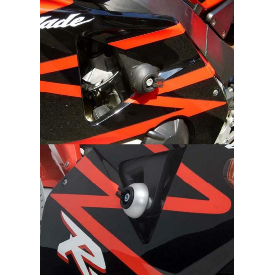 Kit de fixation Crash Pads LSL 900 CBR RR 2000-2004