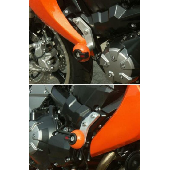 Kit de fixation Crash Pads LSL 750 Z 2007-2012 et 1000 Z 2007-2009