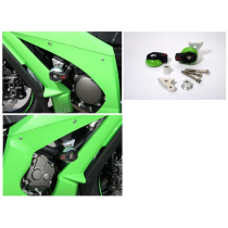 Kit de fixation Crash Pads LSL 1000 ZX10R 2011-2013 (platine de fixation)