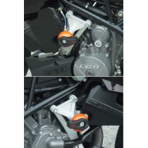 Kit de fixation Crash Pads LSL 950 Supermoto 2006-2010 et 990 Super Duke 2005-2010