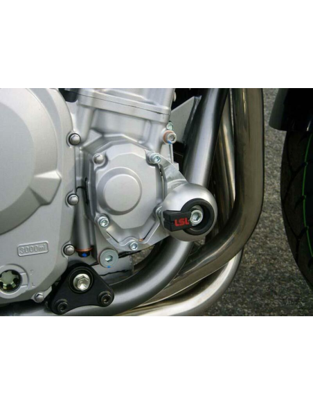 Kit de fixation Crash Pads LSL SUZUKI 650/1250cc 2007-2012 avec platine de fixation