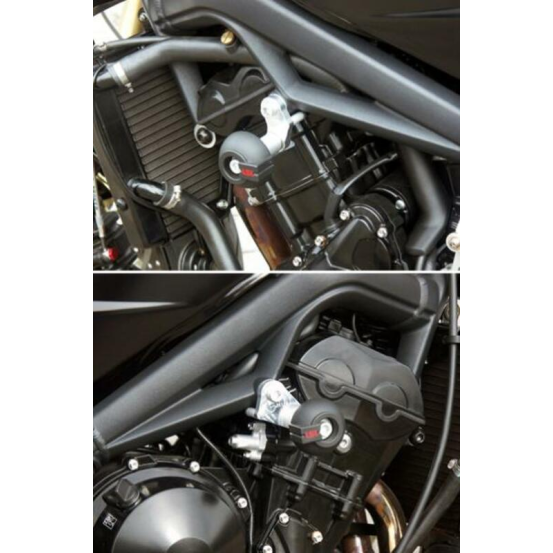 Kit de fixation Crash Pads LSL 675 Street Triple 2007-2012