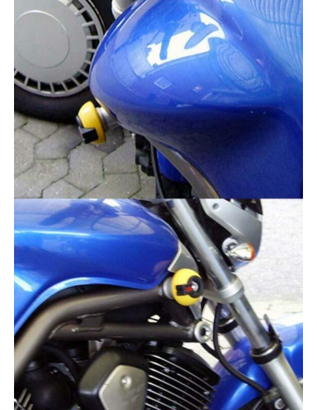 Kit de fixation Crash Pads LSL 1100 BT Bulldog 2002-2006