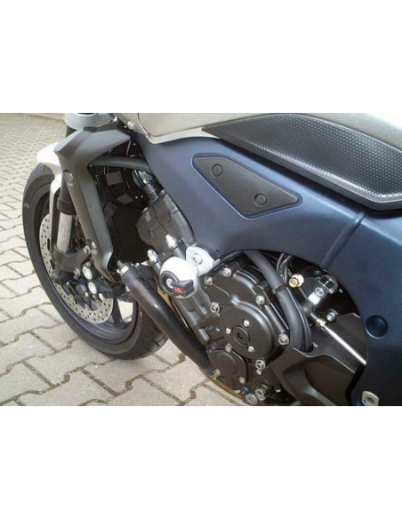 Kit de fixation Crash Pads LSL FZ8 Fazer 2010-2013 et FZ1, Fazer 2006-2013 avec platine de fixation