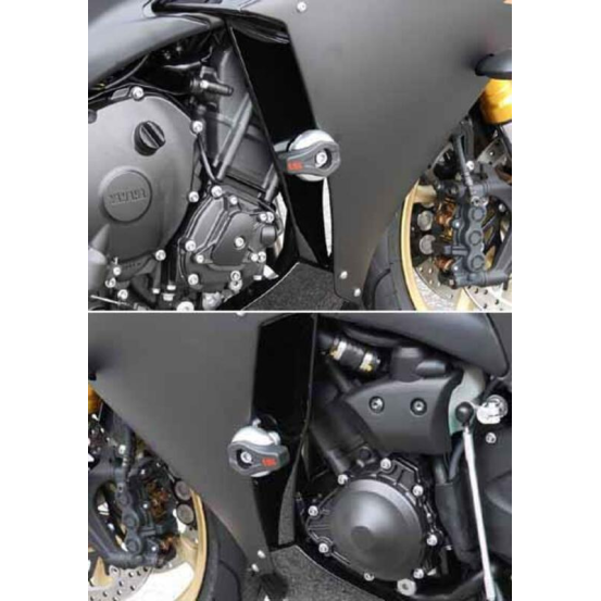 Kit de fixation Crash Pads LSL YZF R-1 2009-2014
