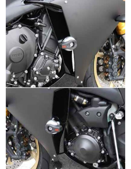 Kit de fixation Crash Pads LSL YZF R-1 2009-2014
