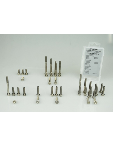 Kit 43 vis moteur titane SCAR Yamaha 250 YZ 2005-2021