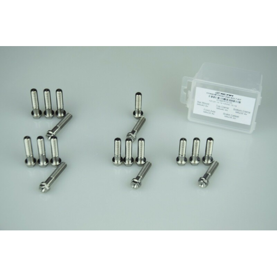 Kit 18 vis train avant titane SCAR Honda 125/250 CR 2002-2007