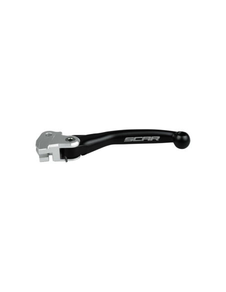 Levier d'embrayage retournable SCAR Flex KAWASAKI SUZUKI Noir