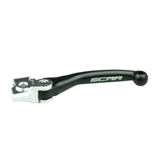 Levier d'embrayage retournable SCAR Flex HUSQVARNA KTM SHERCO HUSABERG Noir (Maitre cylindre BREMBO)