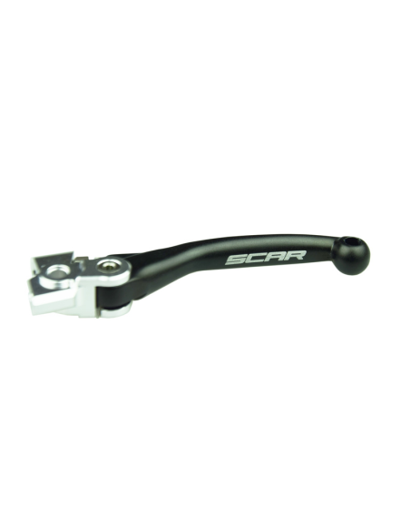 Levier d'embrayage retournable SCAR Flex HUSQVARNA KTM SHERCO HUSABERG Noir (Maitre cylindre BREMBO)