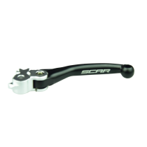 Levier d'embrayage retournable SCAR Flex Husqvarna TC/TE/FC/FE KTM SX/SXF/EXC/EXCF Gas Gas EC Noir