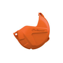 Protection de carter d'embrayage - Orange - POLISPORT KTM 125/150 SX 2009-2015 125/200 EXC 2009-2016