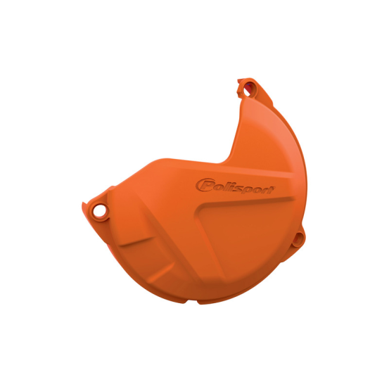 Protection de carter d'embrayage - Orange - POLISPORT KTM 125/150 SX 2009-2015 125/200 EXC 2009-2016
