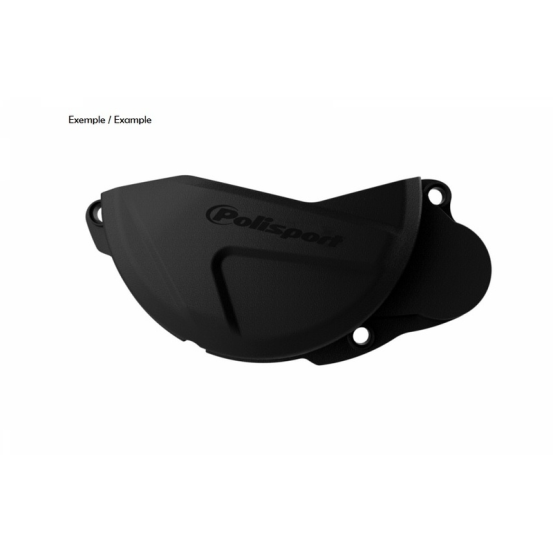 Protection de carter d'embrayage - Noir - POLISPORT Honda 450 CRF-R/RX 2017-2019