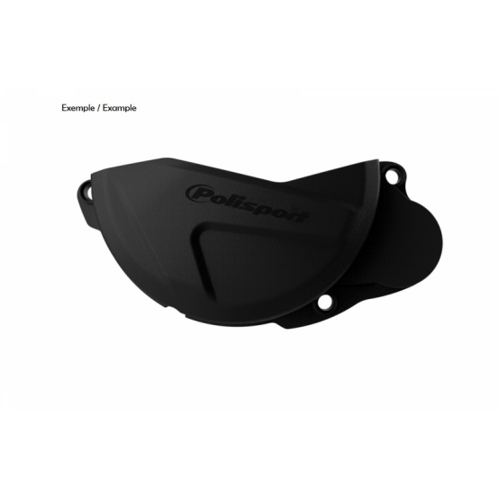 Protection de carter d'embrayage - Noir - POLISPORT Beta 250 300 RR 2013-2017