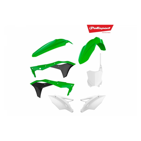 Kit plastiques - Origine - POLISPORT Kawasaki 250 KXF 2017-2018 18