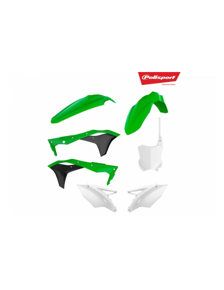 Kit plastiques - Origine - POLISPORT Kawasaki 250 KXF 2017-2018 18