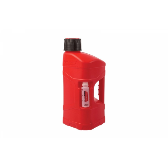 Bidon essence - Rouge - POLISPORT 10L avec bouchon rapide / mélangeur