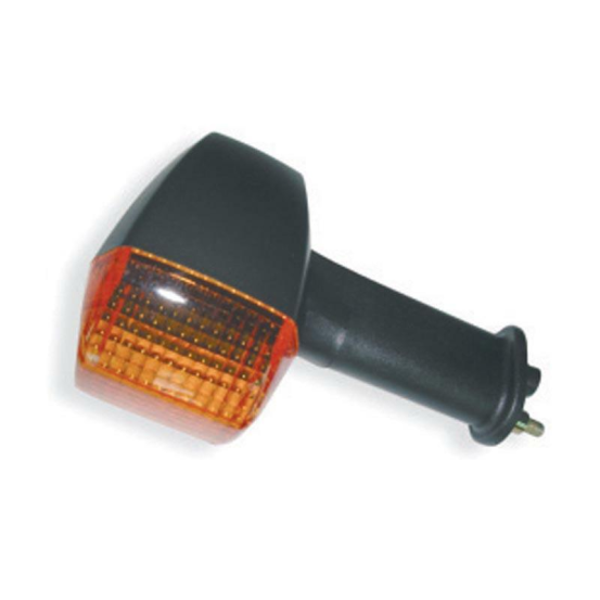 Clignotant type origine KAWASAKI 500 à 1200cc orange