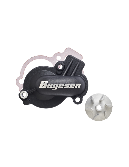 Carter de pompe a eau BOYESEN Magnésium avec hélice Honda 450 CRF - R 2002 - 2008