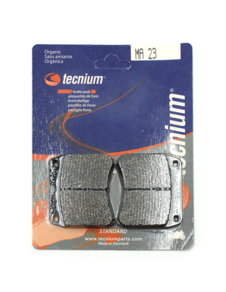 Plaquettes de frein avant TECNIUM MA 23