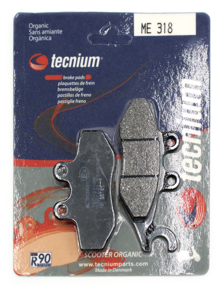 Plaquettes de frein arrière TECNIUM ME 318
