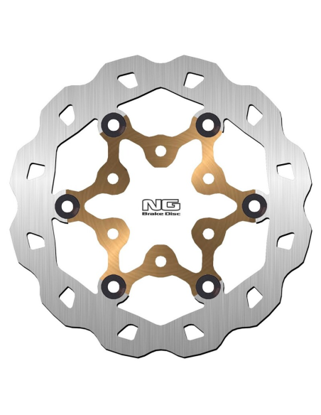 Disque de frein Avant NG BRAKES YAMAHA - BENELLI - CPI - DAELIM - DERBI - HONDA - MBK - PEUGEOT