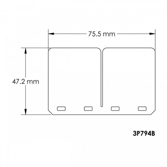 Clapets en carbone V Force 3 HONDA 500 CR 1986-2001