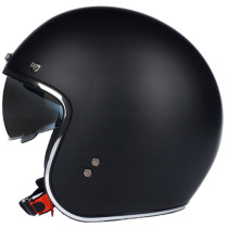 Casque Jet VITO Special Noir Mat