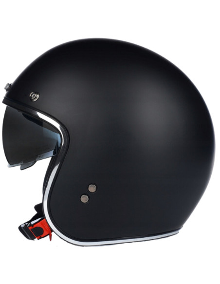 Casque Jet VITO Special Noir Mat
