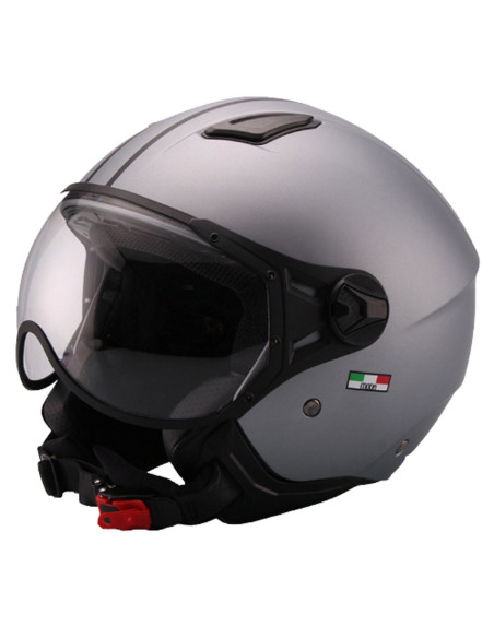 Casque Jet VITO Moda Gris Mat