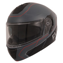 Casque modulable VITO Furio Noir / Rouge