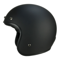 Casque Jet VITO Grande Noir Mat