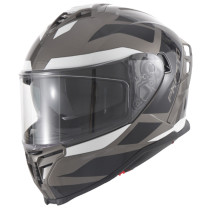 Casque intégral VITO Presto Gris Brillant / Noir