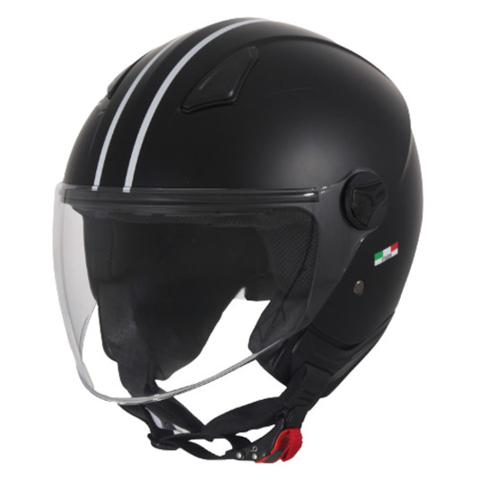 Casque Jet enfant VITO Moda Bambino Noir Mat