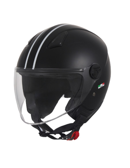 Casque Jet enfant VITO Moda Bambino Noir Mat
