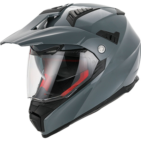 Casque Cross VITO Molino Gris Nardo (double écran)