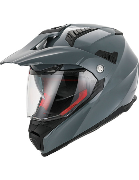 Casque Cross VITO Molino Gris Nardo (double écran)