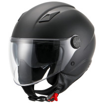 Casque Jet VITO Sarenta Noir Mat (double écran)