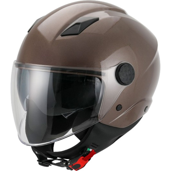 Casque Jet VITO Sarenta Bronze (double écran)