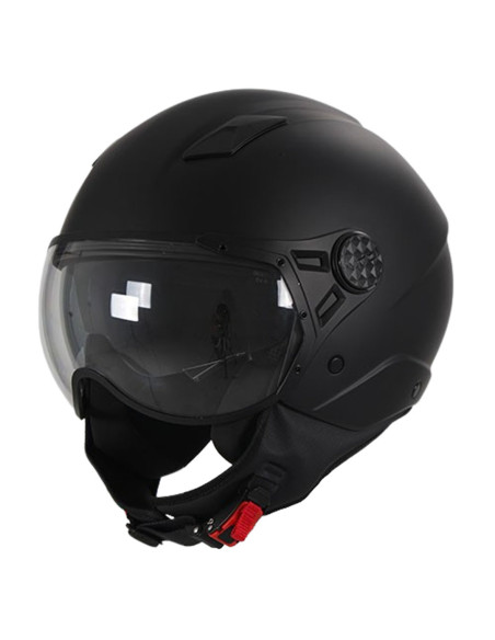 Casque Jet VITO Lavori Noir Mat