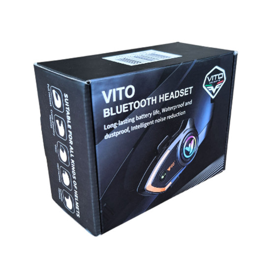 Intercom / système de communication Bluetooth pour casque VITO